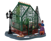 Lemax   'Victorian Greenhouse'   Verlicht gebouw   Exclusief adapter (werkt ook op batterijen)