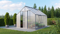 Vitavia Meridian 1 serre   8,3m²   met 6 mm polycarbonaat   Aluminium
