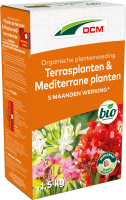 DCM meststof voor terrasplanten & mediterrane planten   1,5kg   Bio