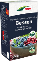DCM meststof voor bessen – 1,5 kg – voor 20 m² – bio