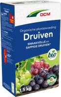 DCM meststof voor druiven – 1,5 kg – voor 20 m² – bio