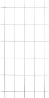 Nature klimrek   145x72,5cm   verzinkt   metaal