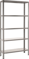 Practo Home metal rack galva 131 galva   Metalen opbergrek   30x90x180cm