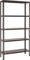 Practo Home metal rack 131 zwart   Metalen opbergrek   30x90x180cm