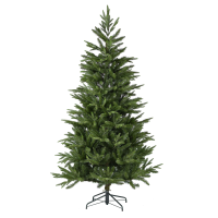 Minnesota Hinged kunstkerstboom    274 cm   Donkergroen   Diameter 152 cm   2448 tips   Metalen voet