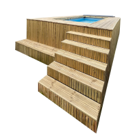 Simpool 5   houten lounge   B2690 x H403 x D576 mm