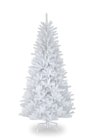 Montreal kunstkerstboom   150 cm   wit   Diameter 83 cm   412 tips   metalen voet
