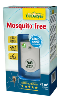 Ecostyle Mosquito Free   25 m²   ultrasone verjager   tegen muggen