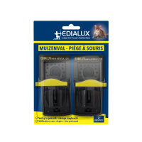 Edialux herbruikbare muizenval   2 stuks