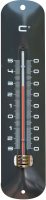 Nature Muurthermometer   metaal antraciet