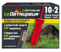 BSI navulverpakking voor Eradic Ontmoller Toestel   10 Klappers + 2 Gratis