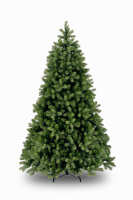 Famiflora Nordmann kunstkerstboom   180 cm   groen   Diameter 122 cm   1.005 Tips   metalen voet