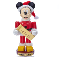 Kurt. S. Adler   Disney© Mickey Mouse notenkraker in kerstkostuum   25 cm