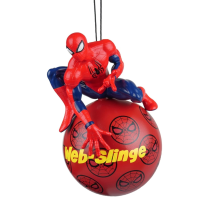 Kurt S. Adler   Disney© kerstornament   Spiderman kerstbal   12 cm