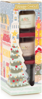 Yankee Candle   Passport To The Holidays   Giftset met 3 kleine votive geurkaarsen