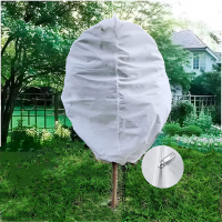 Famiflora vorstbeschermhoes met rits & trekkoord   wit   200x240 cm