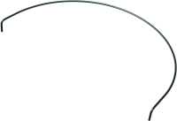 Nature steunring ½ cirkel   45cm   dikte diameter 4,5 mm