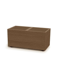 Prosperplast Madera Case Eco Wood Plantenbak   77 cm   Naturel   FSC Mix