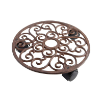 Esschert Design planttrolley rond S