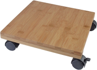 Nature planttrolley met 4 wielen   30 x 30 x H8cm