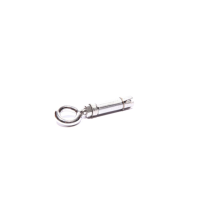 Platinum schaduwdoek anker met bout M8   Chromen keihuls