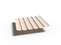 Platinum schaduwdoek Coolfit   harmonica   500 op 370 cm   écru wit
