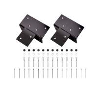 Platinum pergola kit   Zwarte verbindingssteun