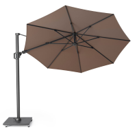 Platinum premium zweefparasol 'Challenger T²'   Havanna   Diameter 350cm