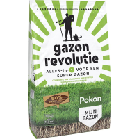 Pokon gazonmeststof 7,5kg voor 150m²   Gazon Revolutie   3 in 1