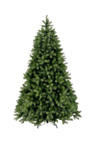 Bayberry kunstkerstboom   153 cm   groen   Diameter 107 cm   681 tips   metalen voet