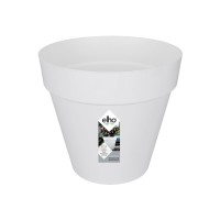 Elho bloempot Loft Urban Rond 30   Wit (Wit)   Diameter 29 x H 26 cm