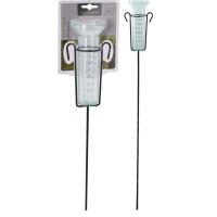 Pro Garden regenmeter op steel/grondpen   hoogte: 75cm