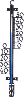 Nature Profielthermometer   groot   zwart