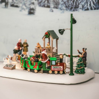 Lemax General Kerstdorp Tafereel   Puppy Play Park   Met Beweging   2025 Collectie