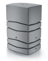 Waterform aqua tower grijs   Regentonnen   57,3x77,5x115cm   450 liter