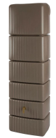 4Rain slim taupe taupe   Regenton muurmodel   52x79x210cm   650 liter