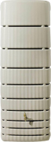 4Rain slim zand zand   Regenton muurmodel   52x79x210cm   650 liter