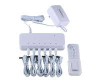 Lemax Accessoire   Remote Control Box   6 Uitgangen   4,5V Adapter