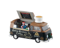 Lemax Rolling Roasters Coffee   Kersthuisjes & Kerstdorpen
