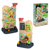 Smoby S.Life Activiteitmuur   6 Speelopties   Binnen & Buiten   Inclusief 29 Accessoires