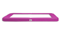 Salta veiligheidsrand voor trampolines 214x153cm    Universeel   Rechthoekig   roze