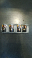 Devotiekaars set 4 wit   Heilige Rita