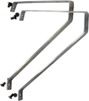 ACD set van 2 plankendragers   aluminium