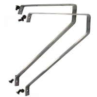 ACD aluminium plantendragers   zwart