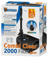 SuperFish Combi Clear 2000   Onderwaterfilter   4 in 1