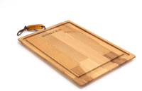 BonFeu Houten Snijplank   Serveerplank met Ophanglus   35x24x1,5 cm