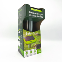 BSI Solar Sonic Mollenverjager – Trillingen & geluidsgolven – Bereik tot 1000m² – Werkt ook tegen woelmuizen & slangen