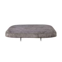 Reserveonderdeel   Bestway Lay Z Spa Rome MaxHold Afdekzeil   180 x 180 cm   Marmeroptiek Bruin   Spare parts