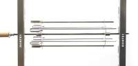 BonFeu Rotisserie Skewer Rack   Spieshouder voor Barbecue   42x14,5x14,5 cm