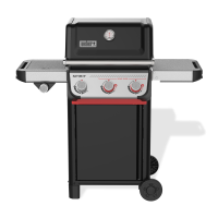 Weber Spirit E 335 GBS   Gasbarbecue   Zwart   3 Branders   Zijbrander